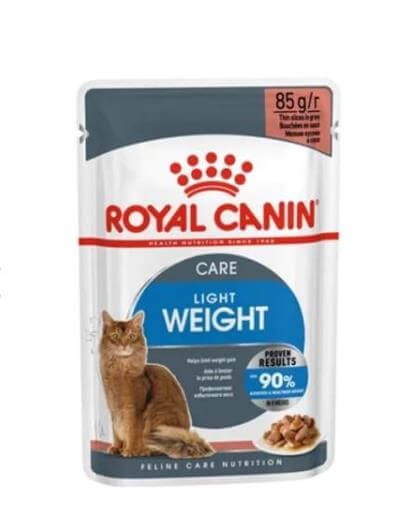 Royal Canin Light Weight Sos İçinde Yetişkin Kedi Konservesi 85gr