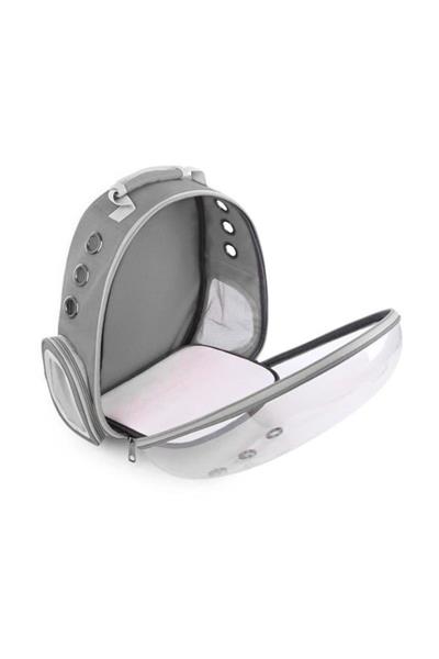 Şeffaf astronot taşıma çantası Turuncu 35x25x42h Cm 