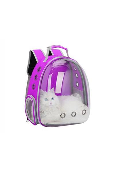 Şeffaf astronot taşıma çantası Yeşil 35x25x42h Cm 