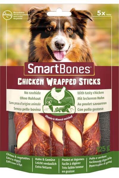 SmartBones Chicken Wrapped Sticks Med. 5pcs