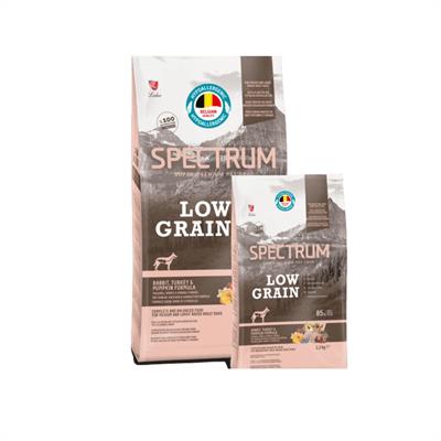 Spectrum Low Grain Hindi Tavşan Kabaklı Orta Irk Yetişkin Köpek Maması 12 Kg
