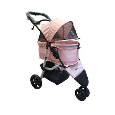 Tommy Evcil Hayvan Arabası 86x46x94,5cm Pembe Max 15 Kg