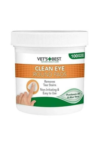 Vets Best Clean Ear Kedi ve Köpek Göz Temizleme Pedi 100 Adet