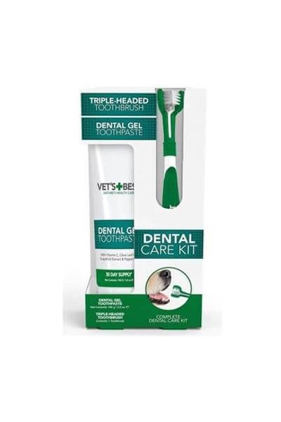 Vets Best Köpekler İçin Ağız Diş Bakım Seti