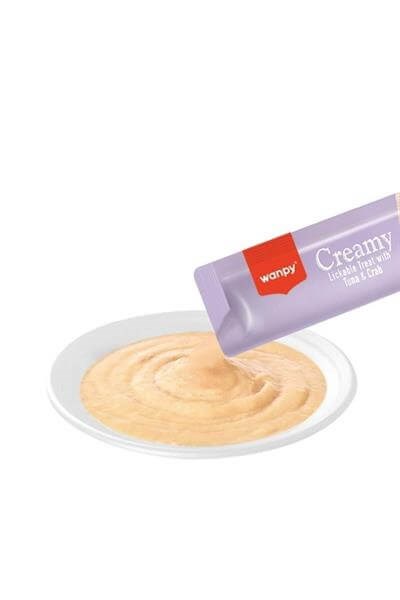 Wanpy Ton Yengeçli Krema Kedi Ödülü 5x14 gr