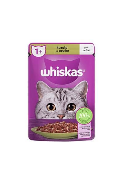 Whiskas Pouch Jöle İçinde Kuzulu Kedi Konservesi 85gr