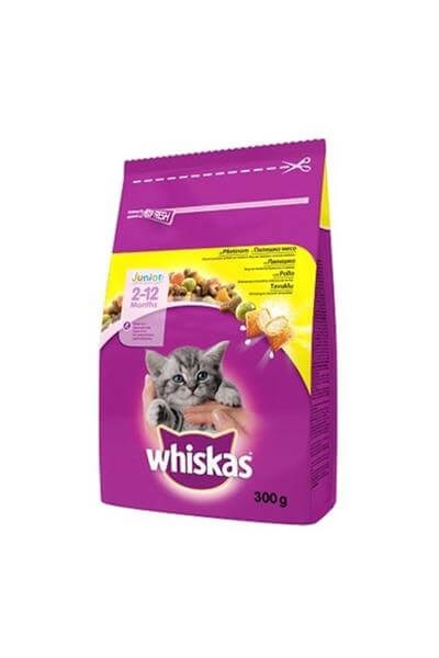 Whiskas Tavuklu Yavru Kedi Maması 300 Gr