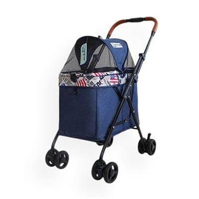 Zampa FalconX Kedi öpek Arabası 47x78x98cm  LACİVERT