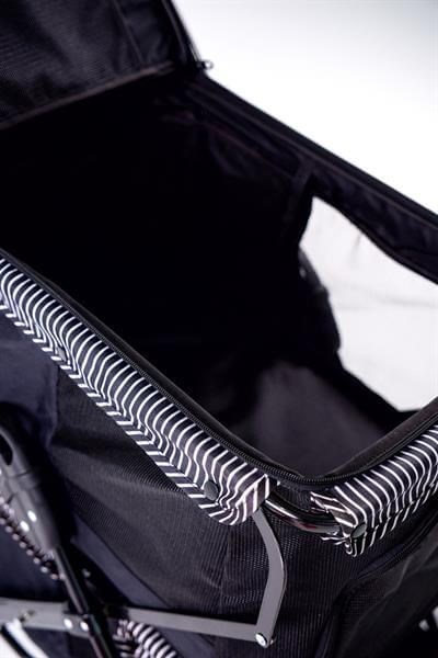 Zampa Twins Kedi Köpek Arabası 51*85*100 cm SİYAH