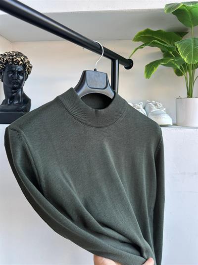 Balıkçı Triko Haki Yeşili