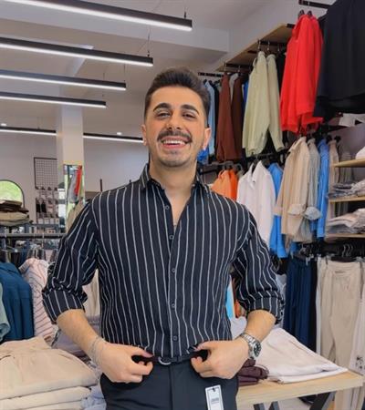 Siyah Çizgili Gömlek