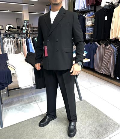 Oversize Takım Elbise Siyah