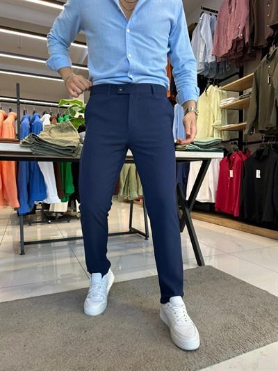 Slimfit Kumaş Pantolon Lacivert