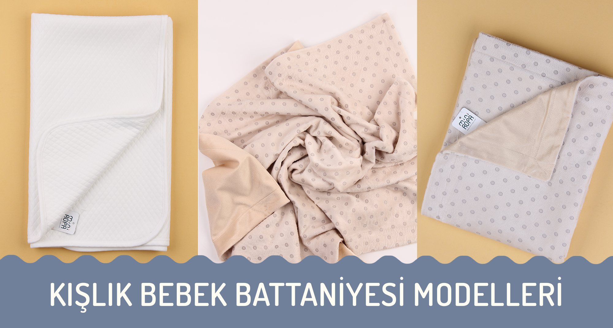 Kışlık Bebek Battaniyesi Modelleri - Miniropa Kışlık Bebek Battaniyeleri