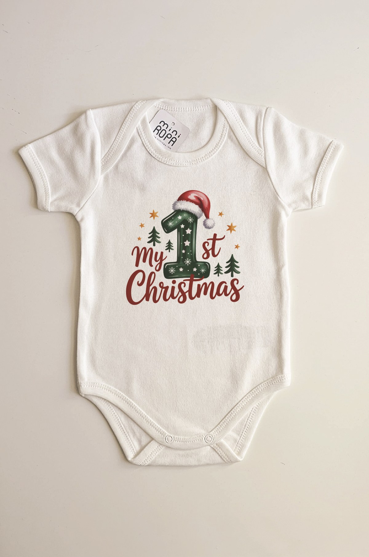 First Christmas Yılbaşı Bebek Body