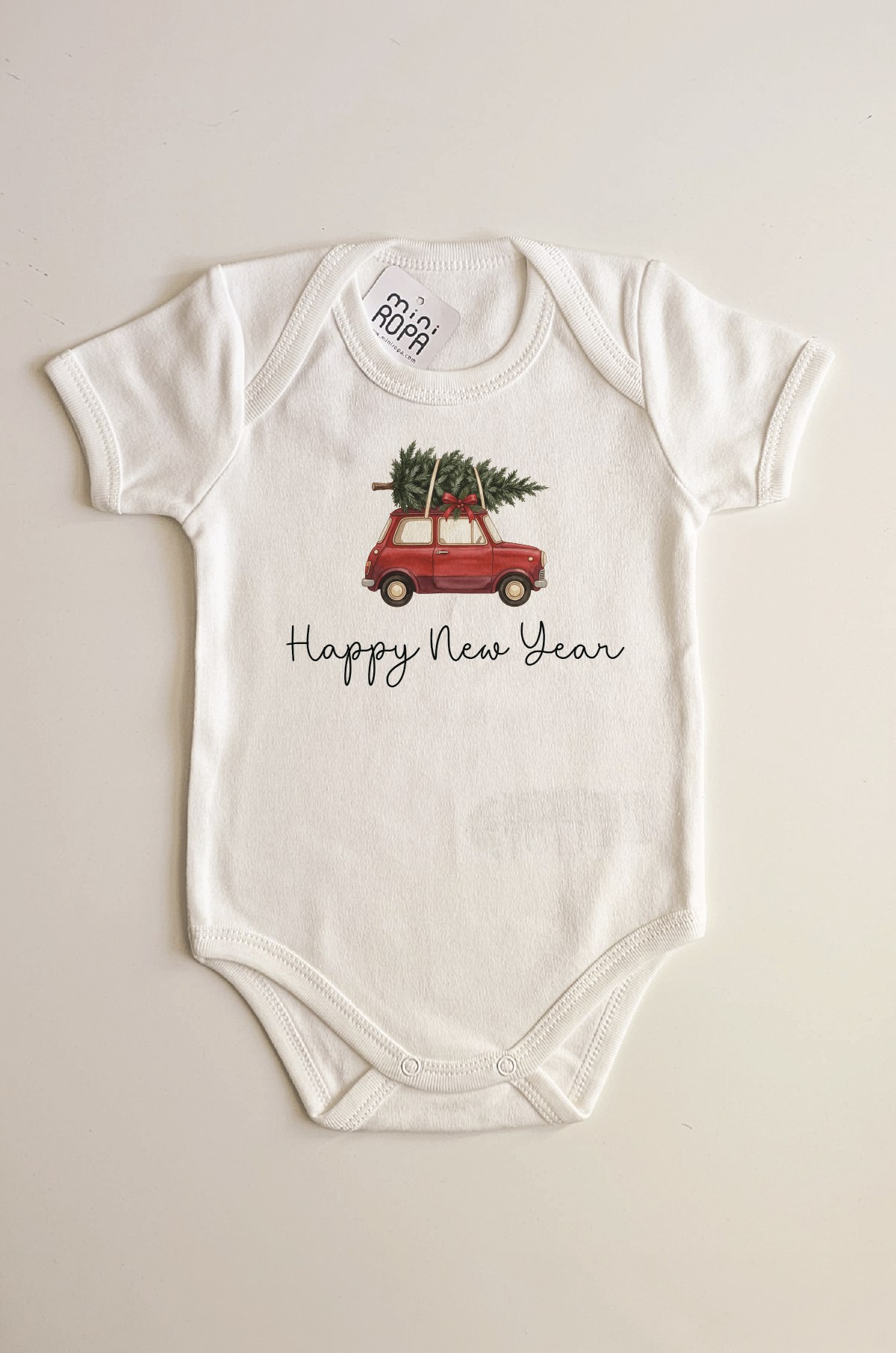 Happy New Year Car Yılbaşı Bebek Body