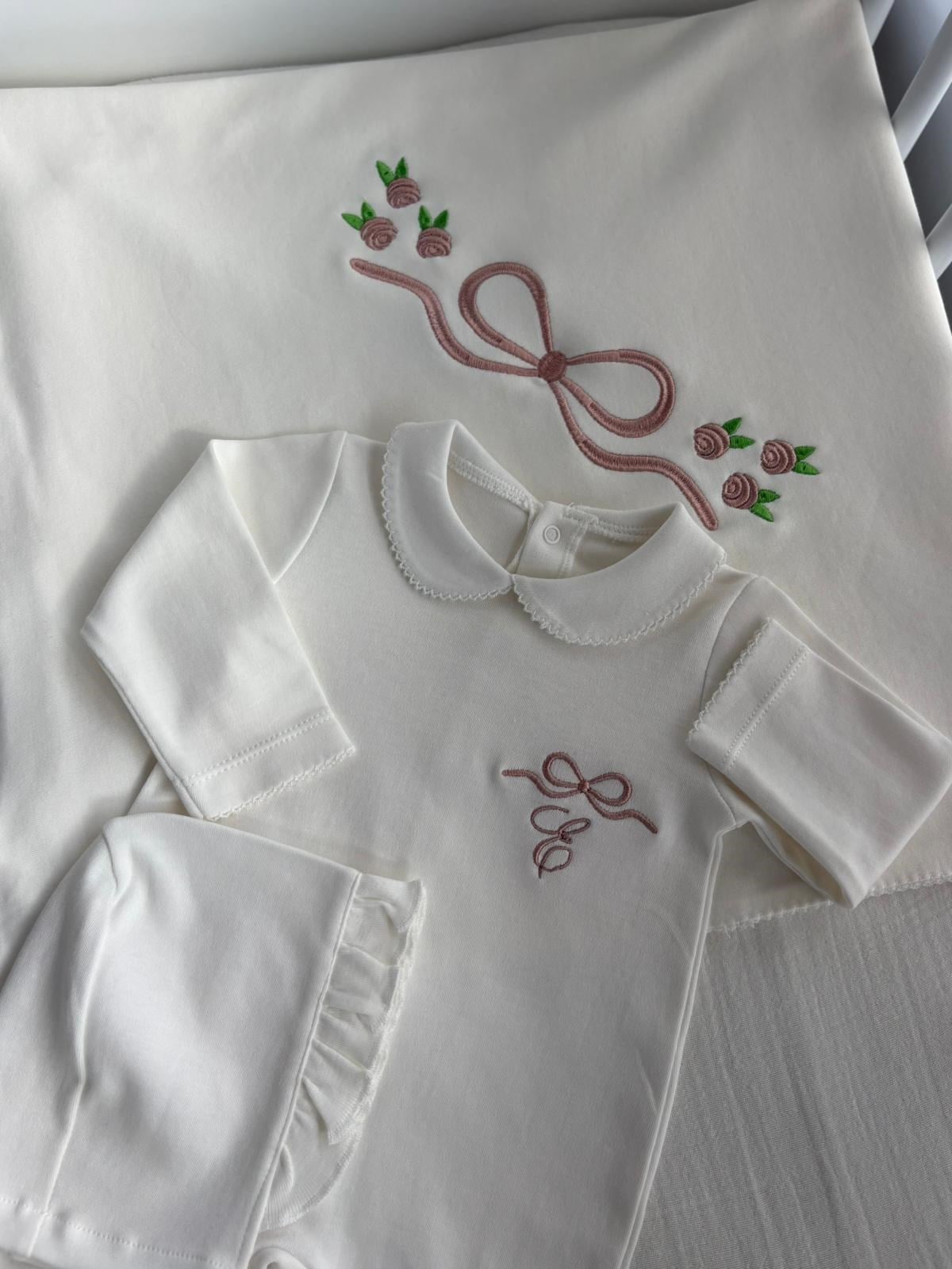 Nakışlı İsme Özel Hastane Çıkış Seti