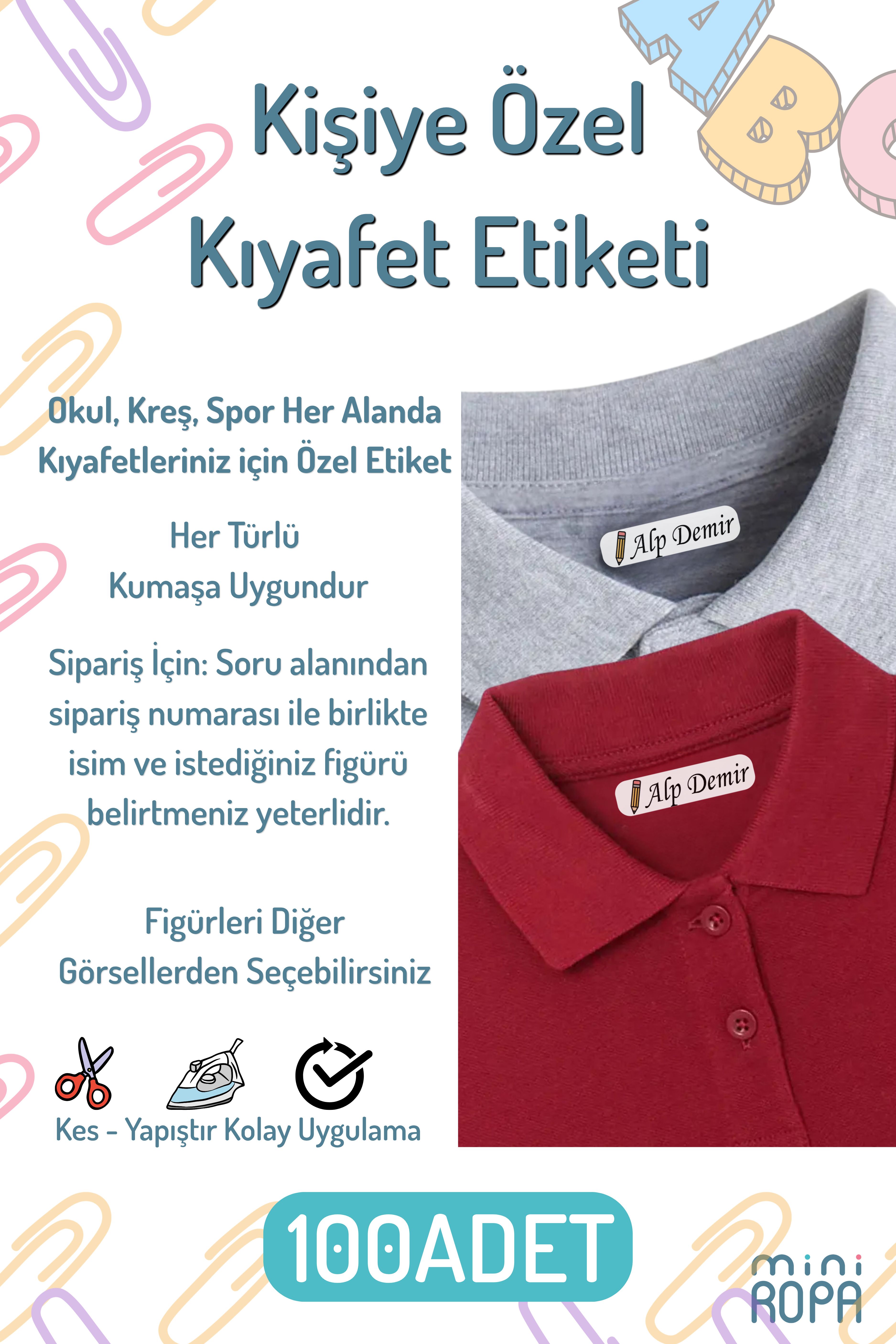 Okul Kıyafet Etiketi