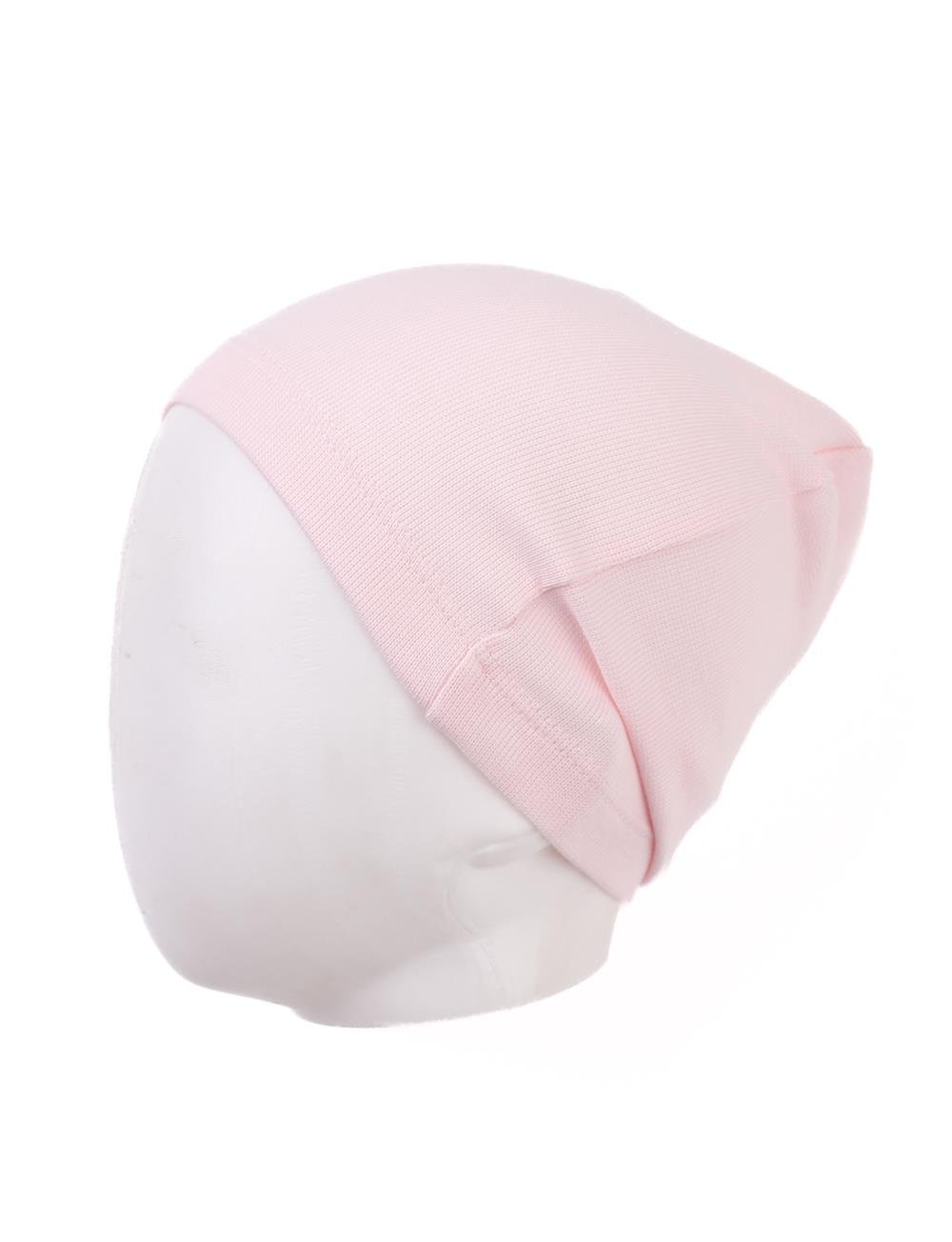 Pembe 12-24 Ay Bebek Çocuk Mevsimlik Penye Şapka  Bere