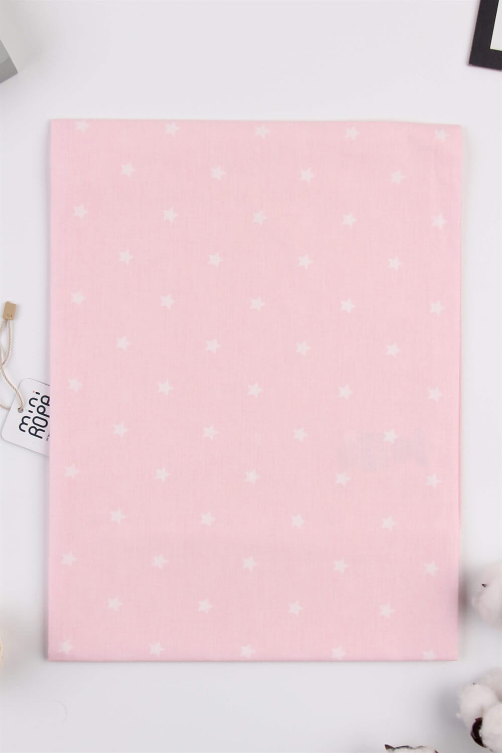 Bi Baby Pembe Küçük Yıldızlı Emzirme Önlüğü