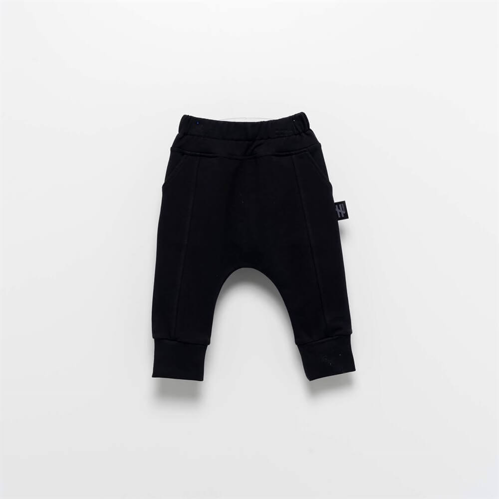 Moinoi Siyah Harem Pantolon Miniropa