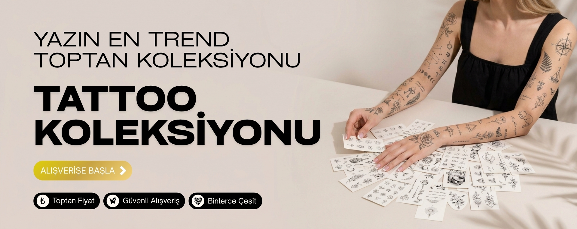 Yazın En Trend Toptan Koleksiyonu Tatto Koleksiyonu