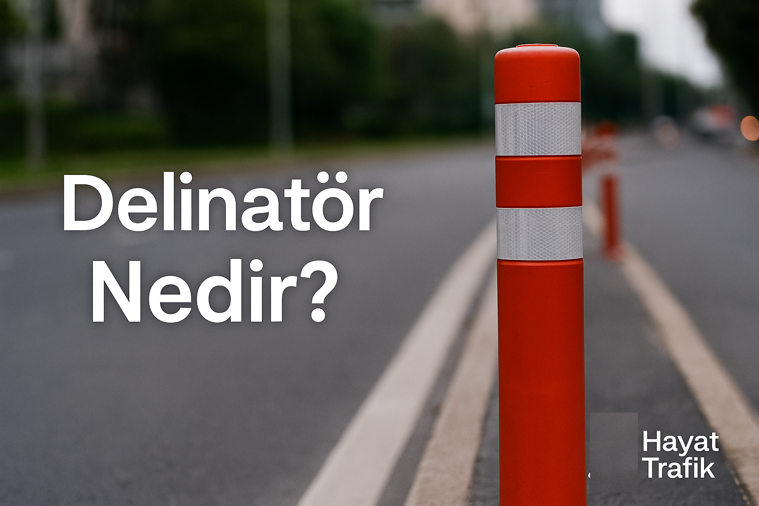 Esnek reflektörlü delinatör – Hayat Trafik ürün görseli
