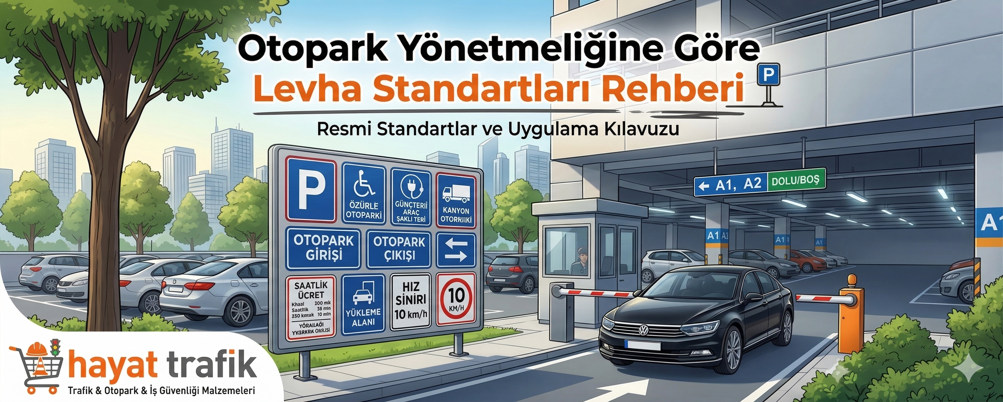Otopark Yönetmeliğine Göre Levha Standartları