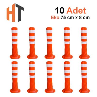 75 cm EKO, Trafik Delinatörü Seti, Esnek Duba 10 Adet