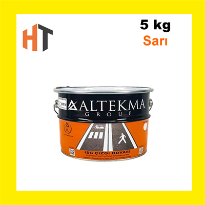 Mini Yol Çizgi Boyası 5 kg Sarı