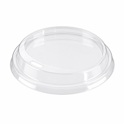 Plastik Bardak Kapağı Take Away PET, çap 95mm 100 adetli