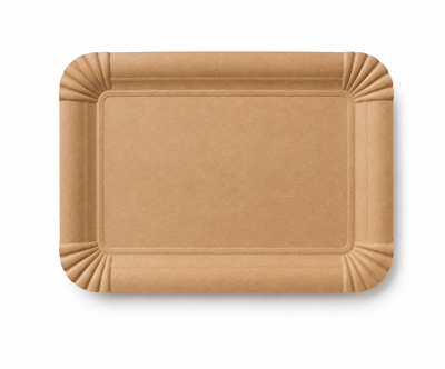 Tabak Karton Dikdörtgen Kraft 165x240 mm