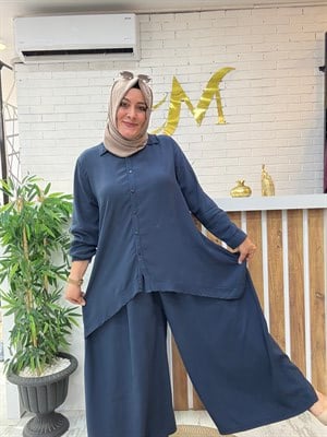 ASİMETRİK TENSEL PANTOLONLU OSAKA TAKIM