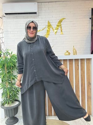 ASİMETRİK TENSEL PANTOLONLU OSAKA TAKIM