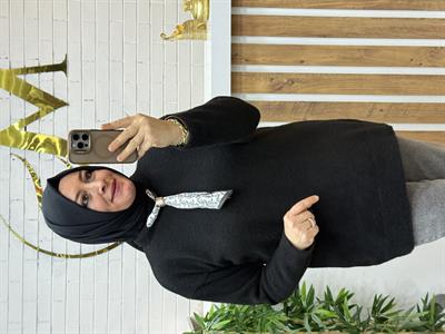 FULARLI YUMOŞ KAZAK