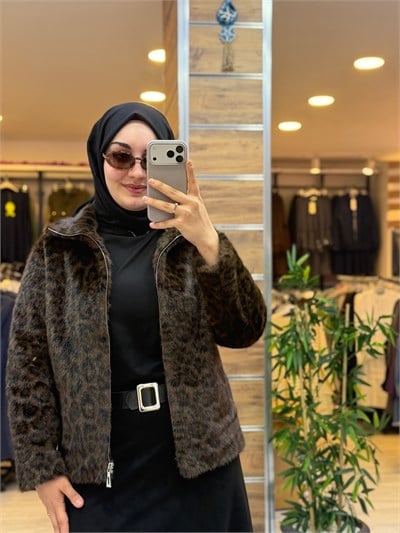 LEOPAR MİNİ CEKET