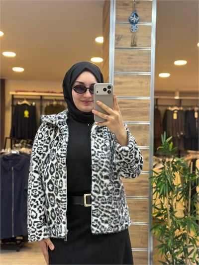LEOPAR MİNİ CEKET
