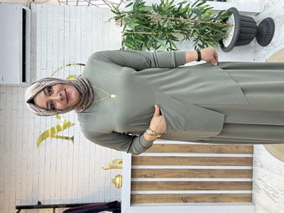 MODAL KUMAŞ TİRİL TİRİL  ETEKLİ TAKIM