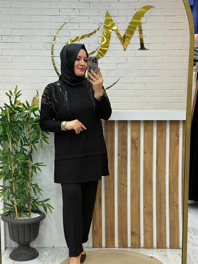 OMUZLARI TAŞLI İKİLİ TAKIM