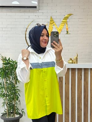 PAMUKLU SPOR POPLİN GÖMLEK