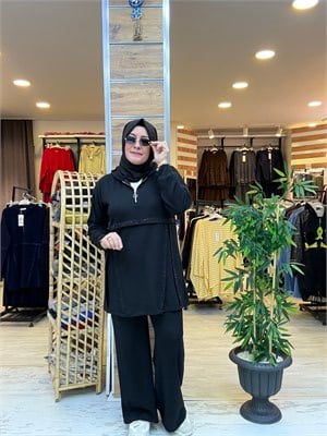 SPOR ŞIK KAPÜŞONLU TAKIM