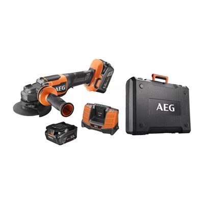AEG BEWS 18-125BLPX2-502C Şarjlı Taşlama Makinesi Kömürsüz 125 mm