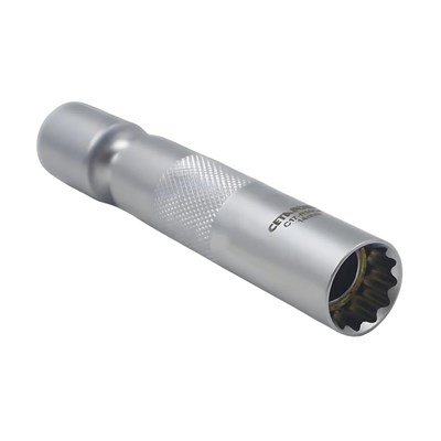 AFIX 3/8 On İki Köşe Mafsallı Buji Lokması 14 mm