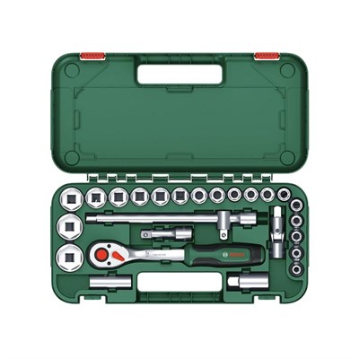 BOSCH 1600A02Z9F 1/2 Altı Köşe Lokma Takımı 25 Parça