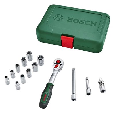 BOSCH 1600A02BY0 1/4 Altı Köşe Lokma Takımı 14 Parça