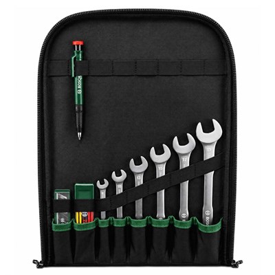 BOSCH 1600A02ZA1 1600A02ZA1 Dolu Takım Çantası Sırt Tipi - El Aleti Seti Profesyonel 60 Parça