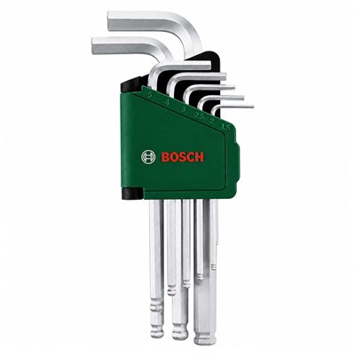BOSCH 1600A032V1 Allen Anahtar Takımı Hex 9 Parça