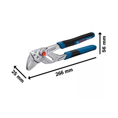 BOSCH 1600A02W3R Boru Anahtarı 250 mm Professional