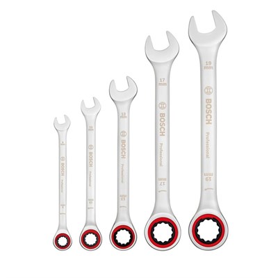 BOSCH Cırcır Kombine Anahtar Takımı 5 Parça