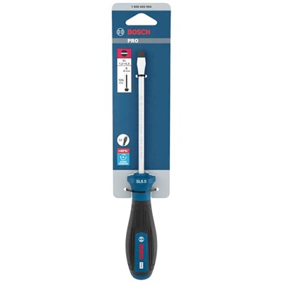 BOSCH 1600A039S4 Düz Uçlu Tornavida SL 1.2 x 6.5 x 125 mm